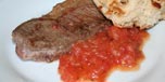 Entrecote med tomatss