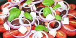 Grekisk tomatsallad