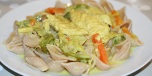Currykyckling med pasta