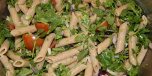 Recept p Pastasallad med ruccola