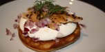 Blinis med rökt makrill