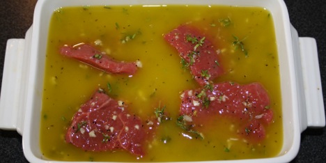 Vitvinsmarinad
