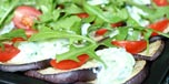 Bakad aubergine