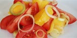 Fruktig tomatsallad