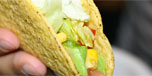 Tacos med avokadodipp